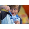 Animagic Let’s Glo Axolotl Blue | Squishy Water Toy Floats and Glows | Ages 4+
