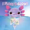 Animagic Let’s Glo Axolotl Bubble Reef | Squishy Water Toy Floats and Glows | Ages 4+