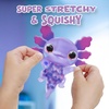 Animagic Let’s Glo Axolotl Bubble Reef | Squishy Water Toy Floats and Glows | Ages 4+