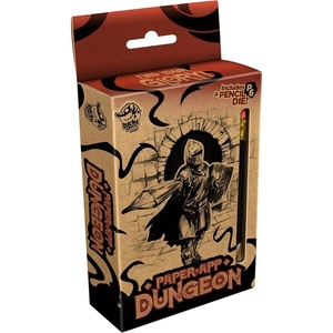 Paper App Dungeon Game – Portable Pocket-Sized Dungeon Crawler Notebook, Quick RPG Fun On-The-Go for Kids & Adults, Ages 8+, 1+ Players, 5-90 Min Playtime, Made by Lucky Duck Games
