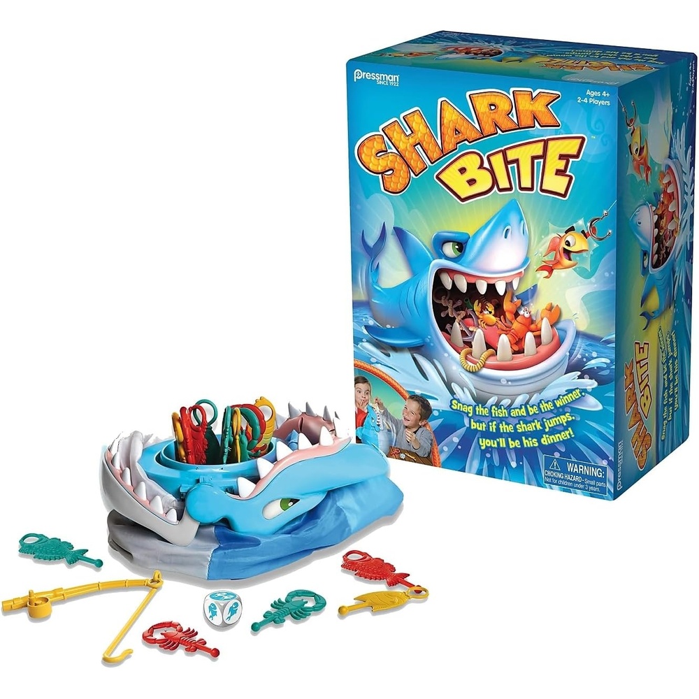 image:imageShark Bite with Lets Go Fishin Card Game Amazon Exclusive by PressmanShark Bite