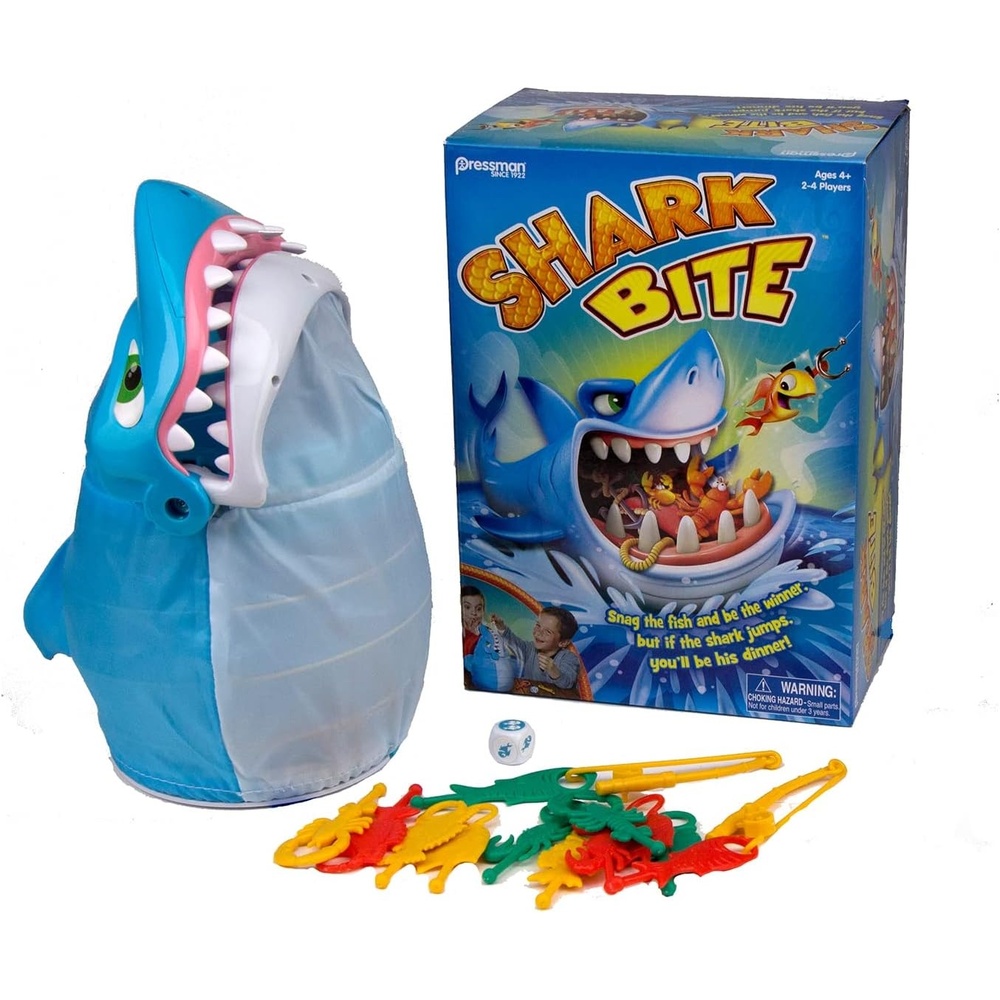 image:imageShark Bite with Lets Go Fishin Card Game Amazon Exclusive by PressmanShark Bite Amazon Exclusive wLets Go Fishin Card Game