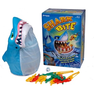 Shark Bite with Let’s Go Fishin’ Card Game (Amazon Exclusive) by Pressman(Shark Bite Amazon Exclusive w/Let’s Go Fishin’ Card Game)